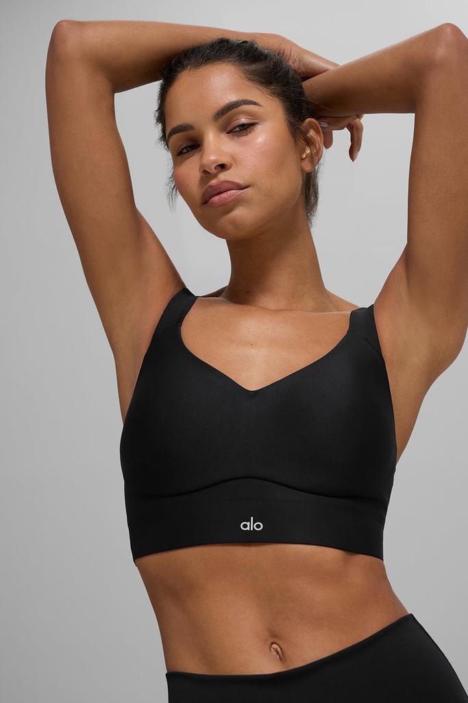 Alo Airlift Endurance High-Impact Bra - Black