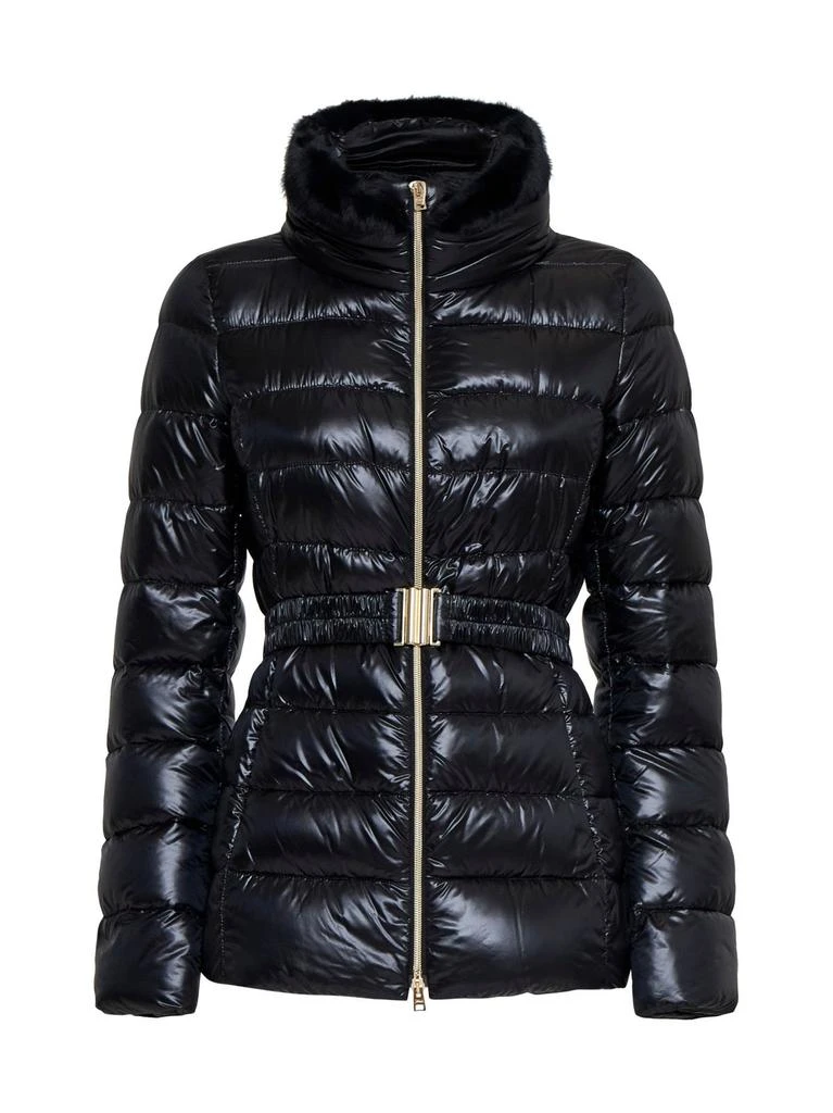 Herno Herno High Neck Belted Puffer Jacket 1