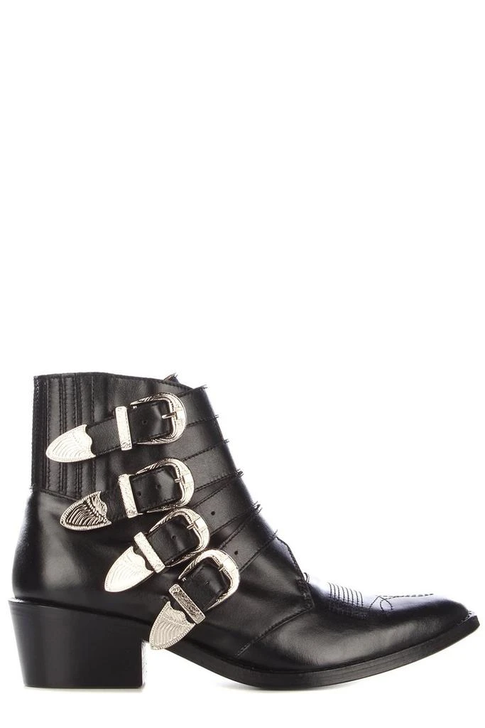 Toga Pulla Toga Pulla Buckled Cowboy Boots 1