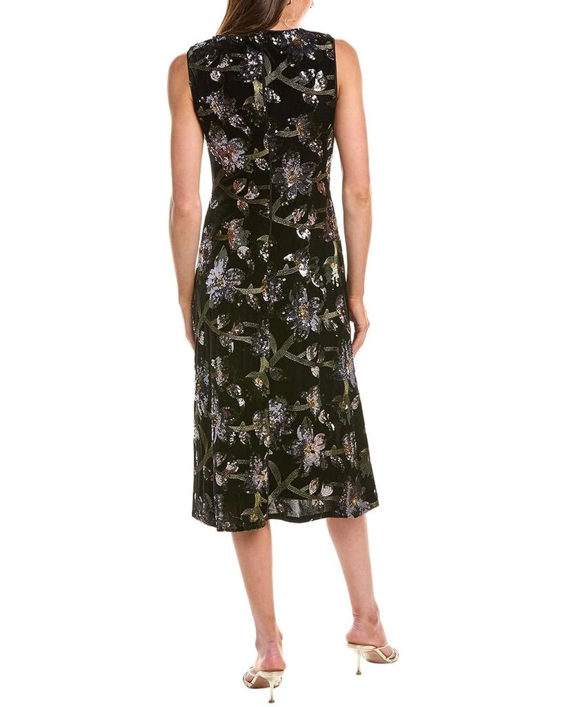 Diane von Furstenberg Sequin Velvet Midi Dress 2
