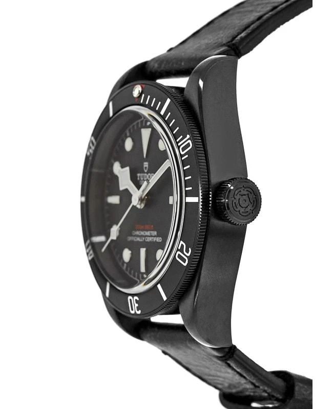 Tudor Tudor Heritage Black Bay Dark Automatic Leather Strap Men's Watch M79230DK-0004 3