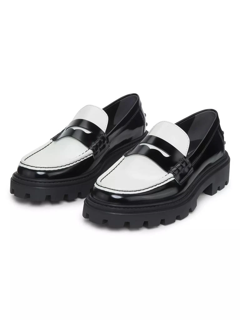 Tod's Gomma Pesante Penny Loafers 2