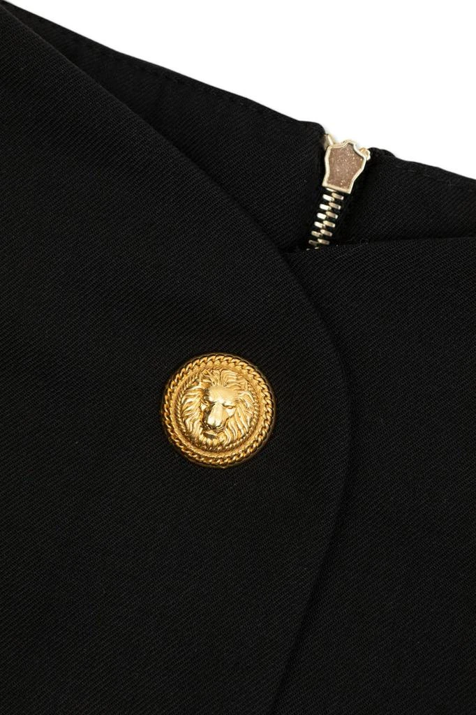 Balmain Balmain Kids Embellished Flared Skirt 3