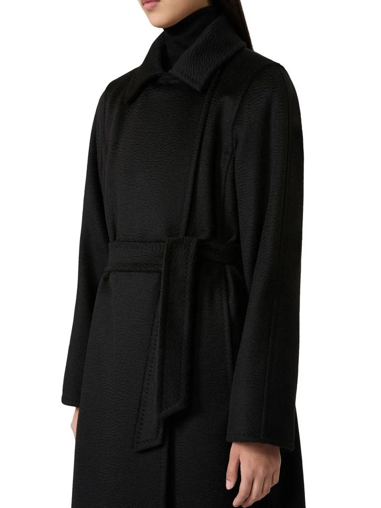 Max Mara Max Mara Manuela Tied-Waist Coat 4