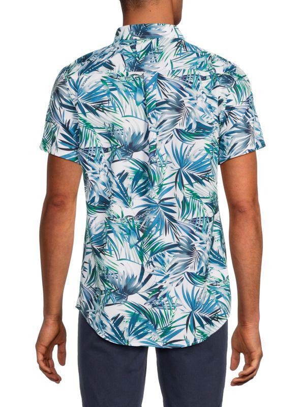 Report Leaf Print Shirt