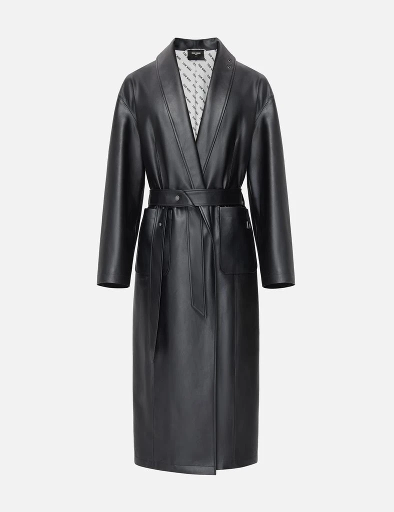 Team Wang Choices Faux Leather Coat 1
