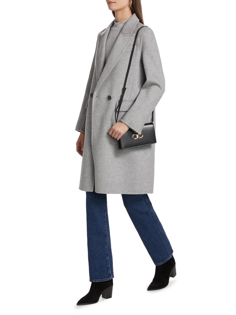 Generation Love Vance Wool-Blend Double-Breasted Coat 2