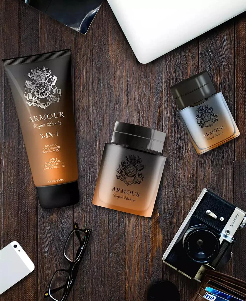 English Laundry Men's 3-Pc. Armour Eau de Parfum Gift Set 3