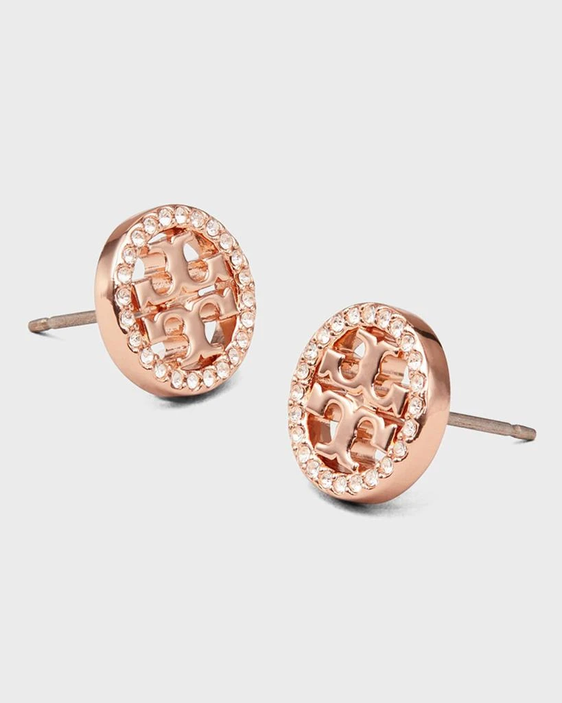 Tory Burch Miller Pave Stud Earring 2