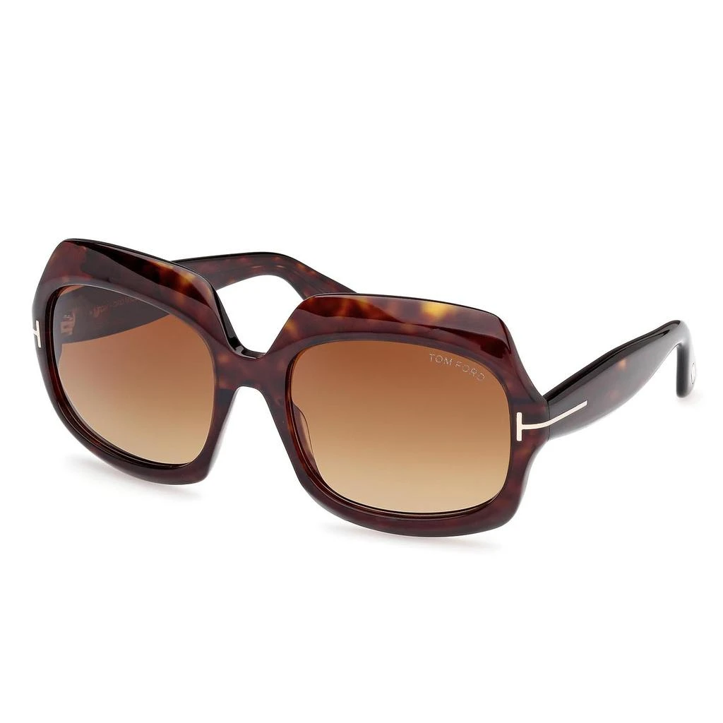 Tom Ford Tom Ford Eyewear Ren Oversized Frame Sunglasses 2