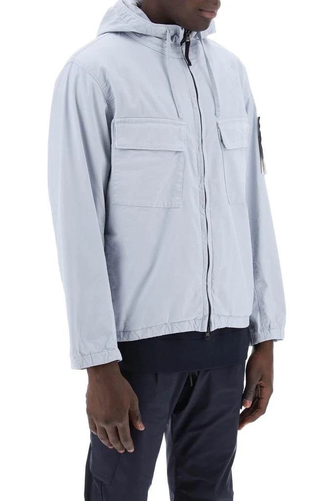 STONE ISLAND Supima Cotton Twill Stretch-TC jacket 3