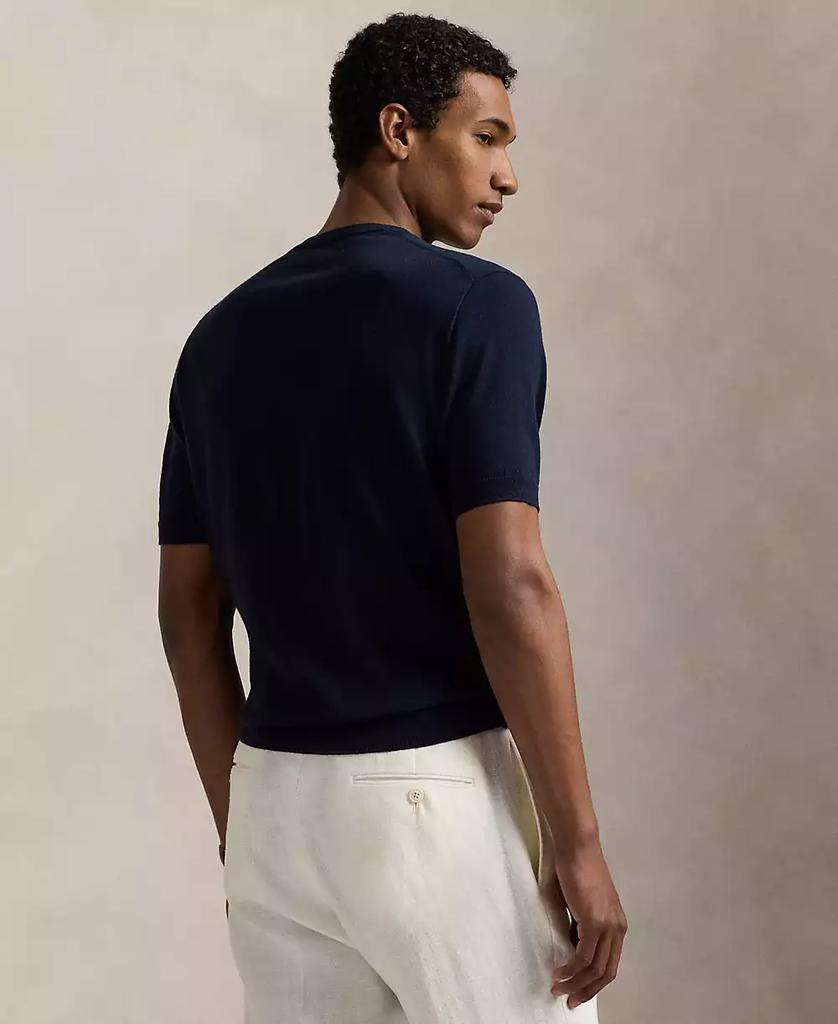 Ralph Lauren Men's Cotton Crewneck Short-Sleeve Sweater