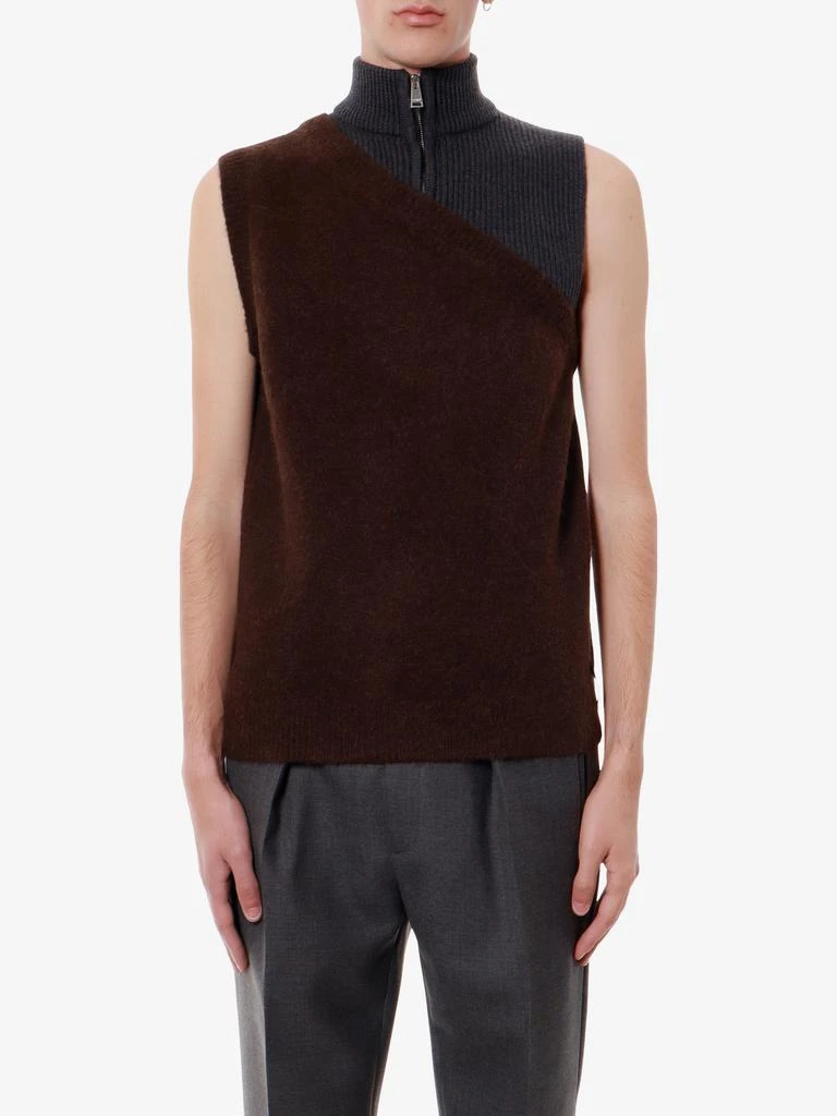 Fendi Alpaca and wool vest 3