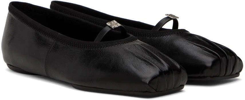 Givenchy Black 4G Ballerina Flats 4