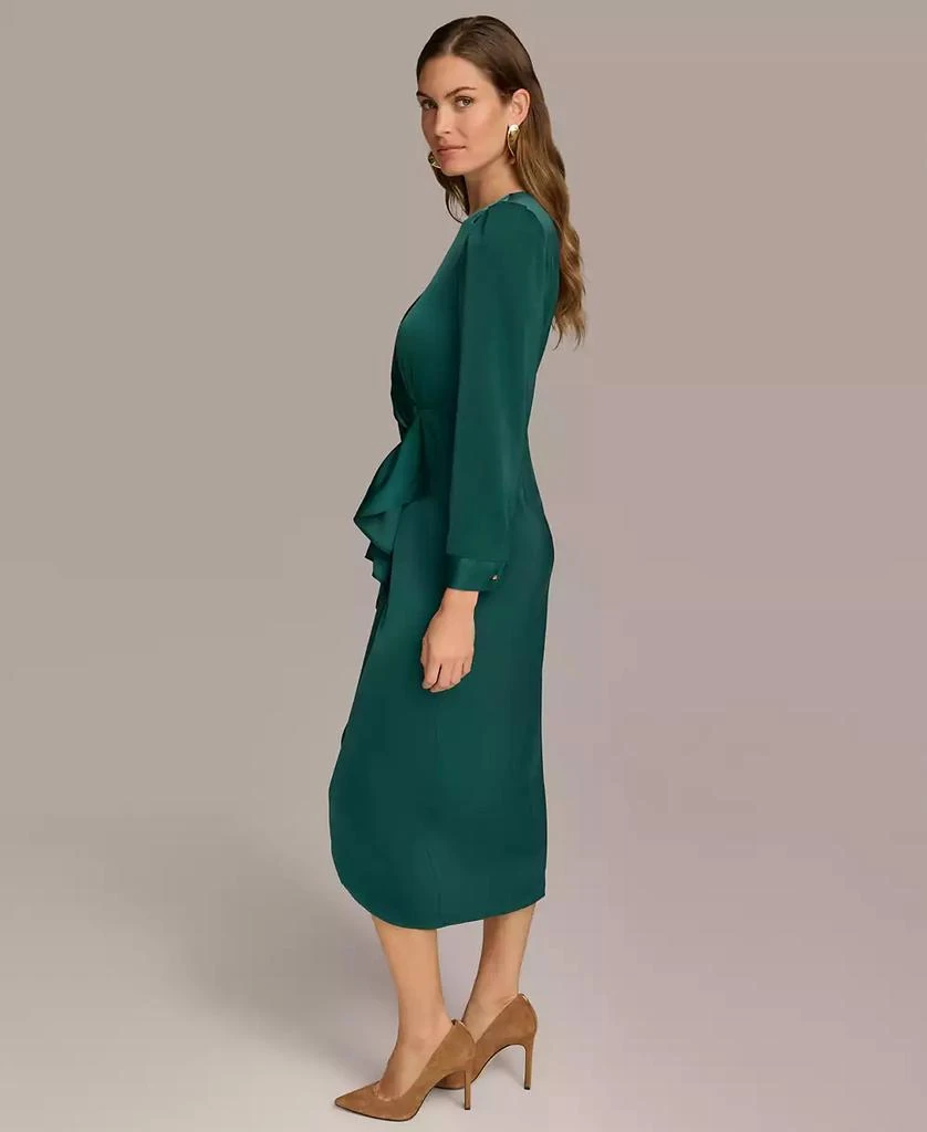 Shop Women's Jewel-Neck Ruffle-Front Dress on Sale at BeyondStyle  Get 40%  Off Women's Jewel-Neck Ruffle-Front Dress with Limited-Time Flash Deals,  Exclusive Discounts, and Special Offers. Enjoy Unbeatable Savings on  Women's Jewel-Neck