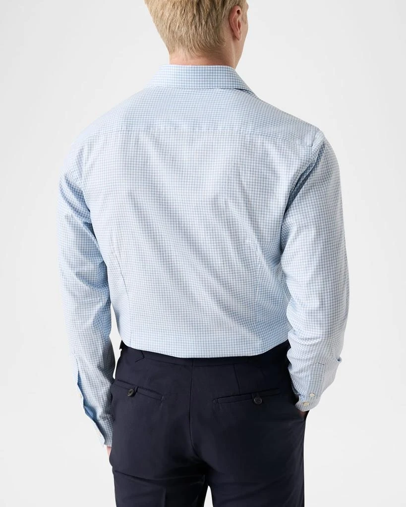 Eton Men's Contemporary Fit Grid Check Sport Shirt 3