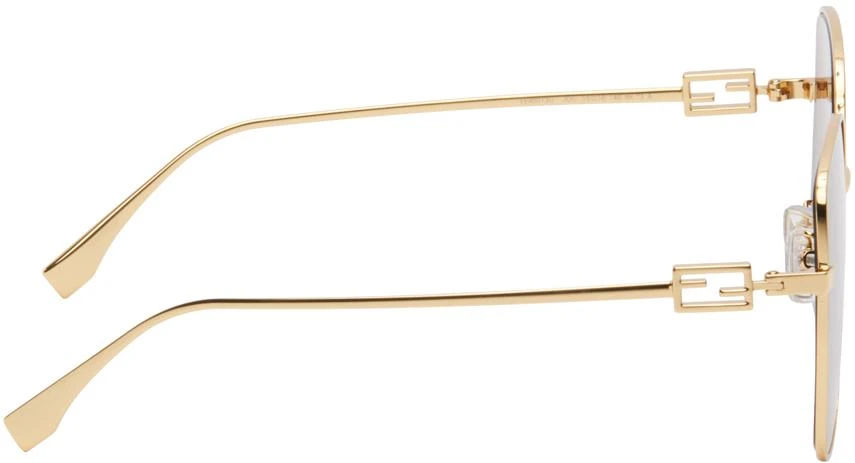 Fendi Gold Baguette Sunglasses 2