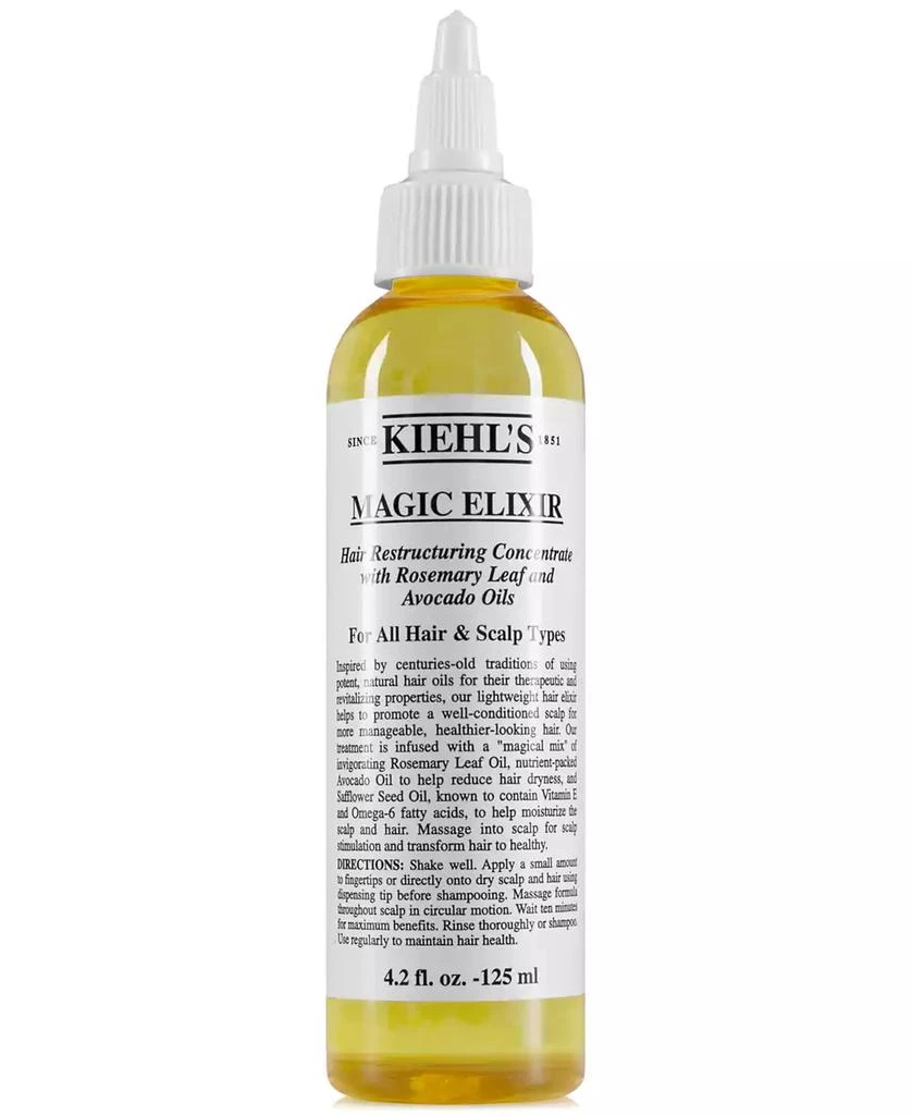 Kiehl's Magic Elixir Hair Restructuring Concentrate, 4.2-oz. 1