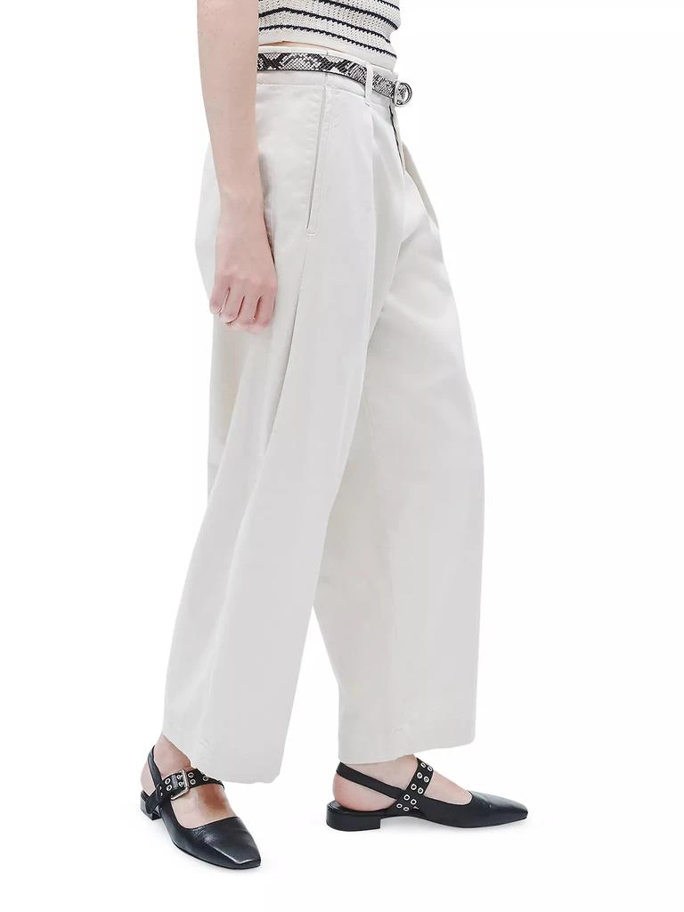 Rag & Bone Donovan Cotton Barrel-Leg Pants 4