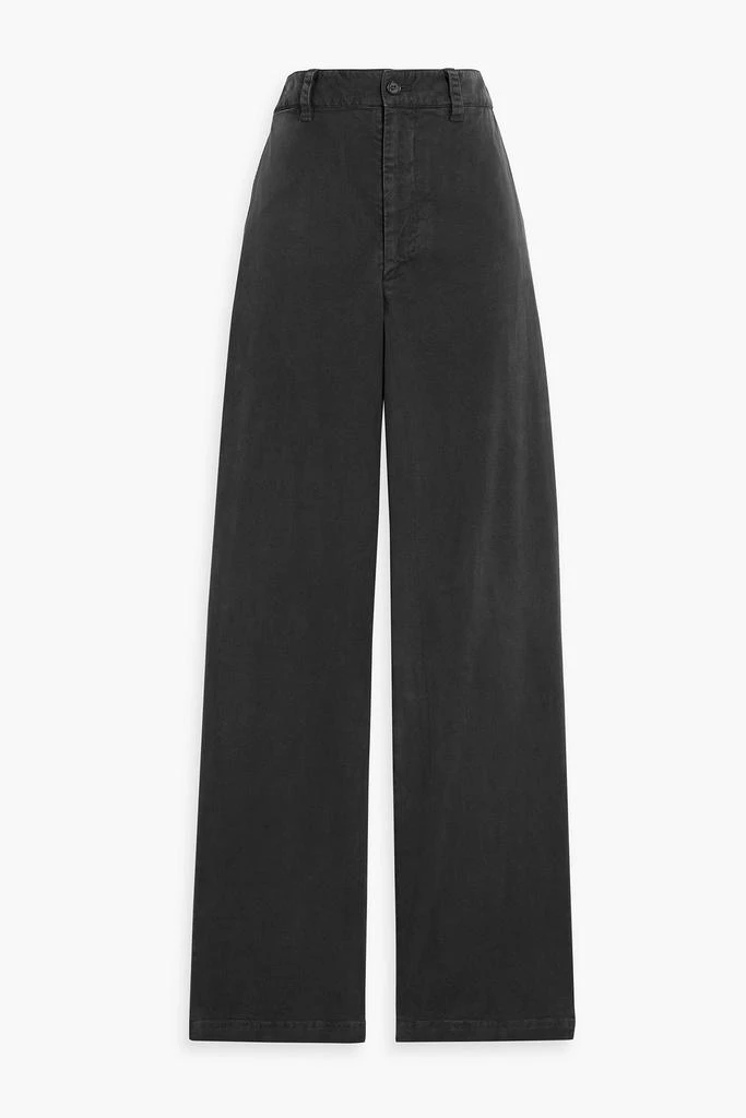 Nili Lotan Elliot stretch-cotton twill straight-leg pants