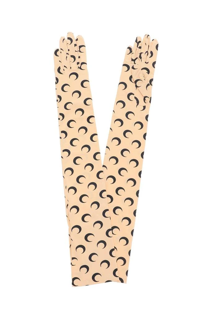 MARINE SERRE All Over Moon Long Gloves 2