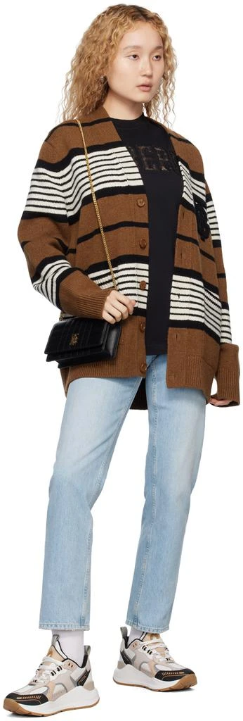 Burberry Black Oversized T-Shirt 4