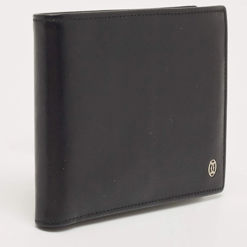 Cartier Cartier Black Leather Must De Cartier Bifold Wallet 5