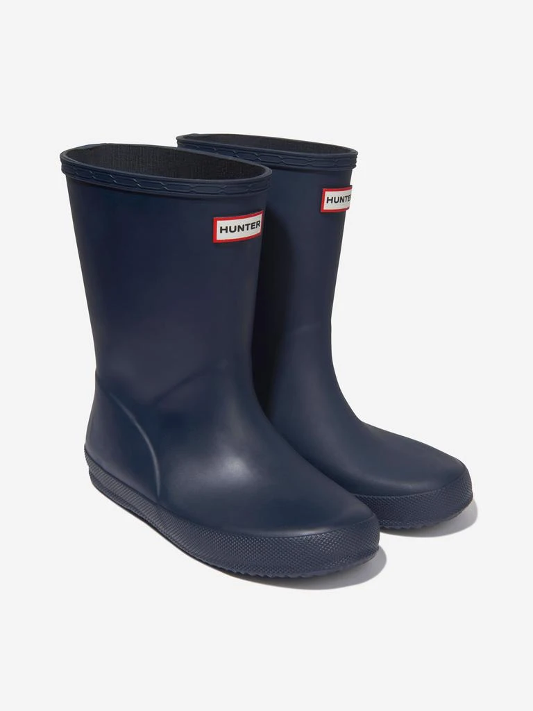 Hunter Hunter Kids Original First Classic Wellington Boots in Navy 2