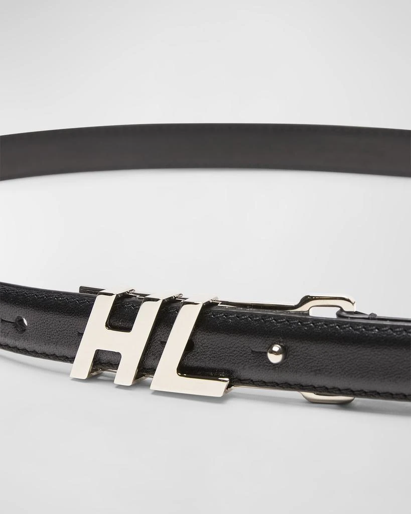 Helmut Lang Leather Logo Belt 4