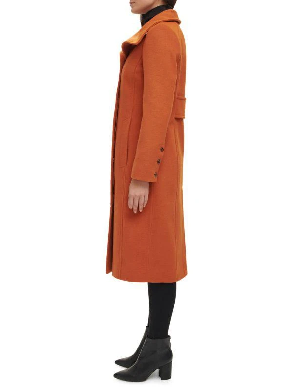 Kenneth Cole Melton Wool Blend Peacoat 3