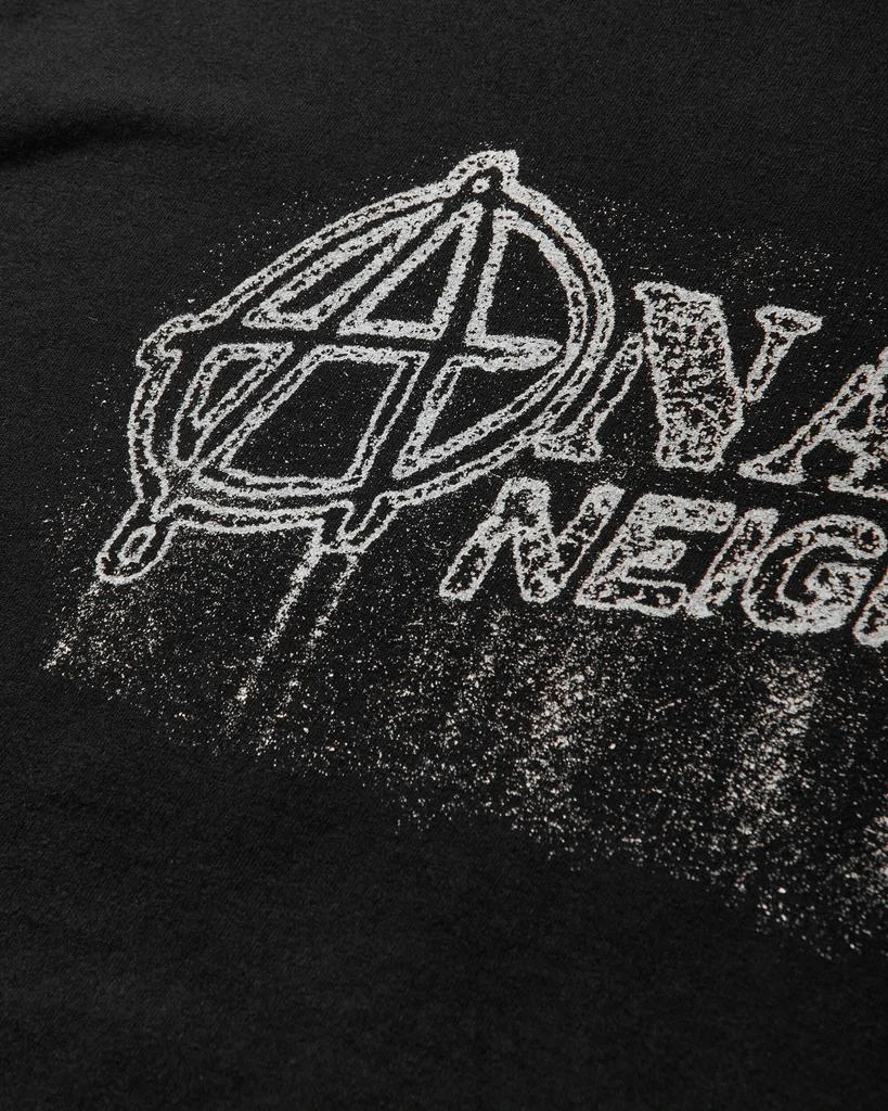 NEIGHBORHOOD Men's Anarchic Adjustment SS-2 T-Shirt Black 3