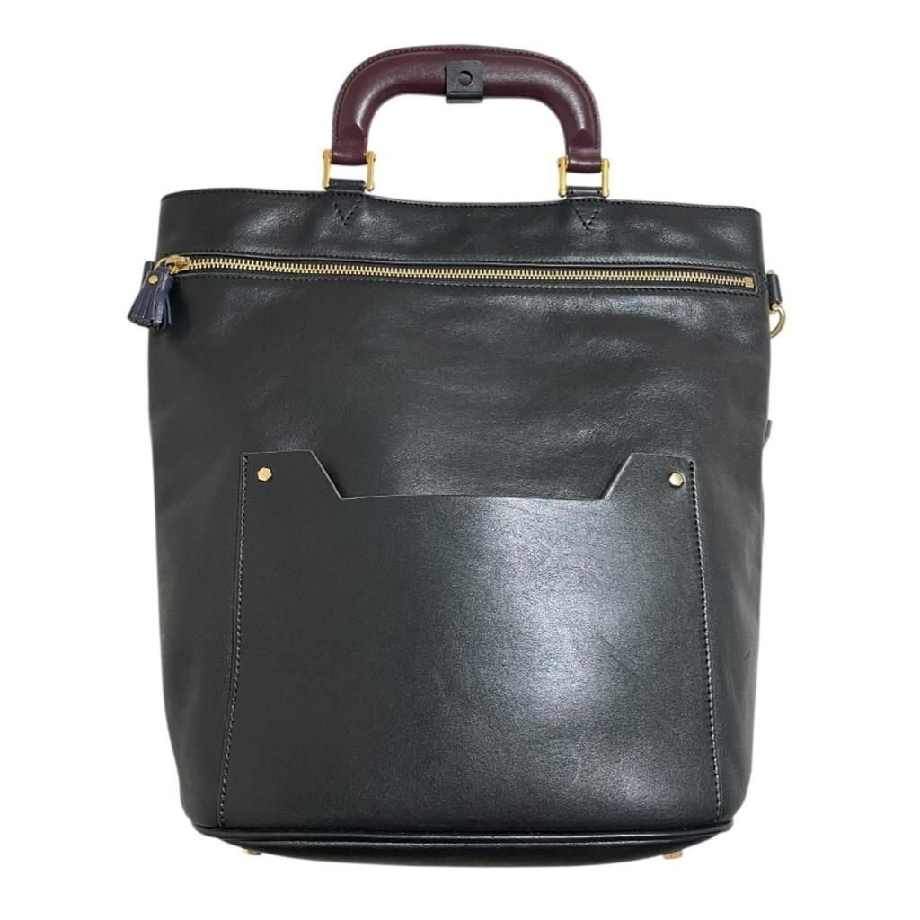 Anya Hindmarch Leather Handbag Shoulder Bag (Pre-Owned)