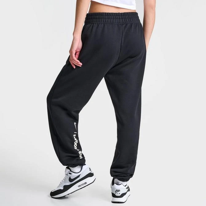 NIKE Women's Nike Sportswear Swoosh Loose Fleece Jogger Pants 7