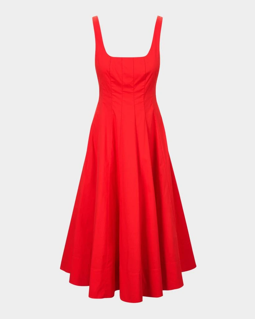 STAUD Wells Midi Dress 1