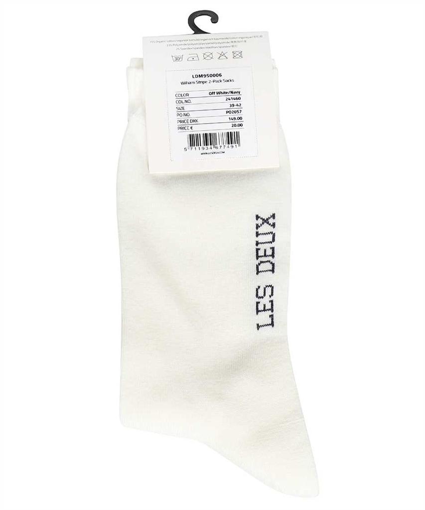 LES DEUX LOGO COTTON BLEND SOCKS