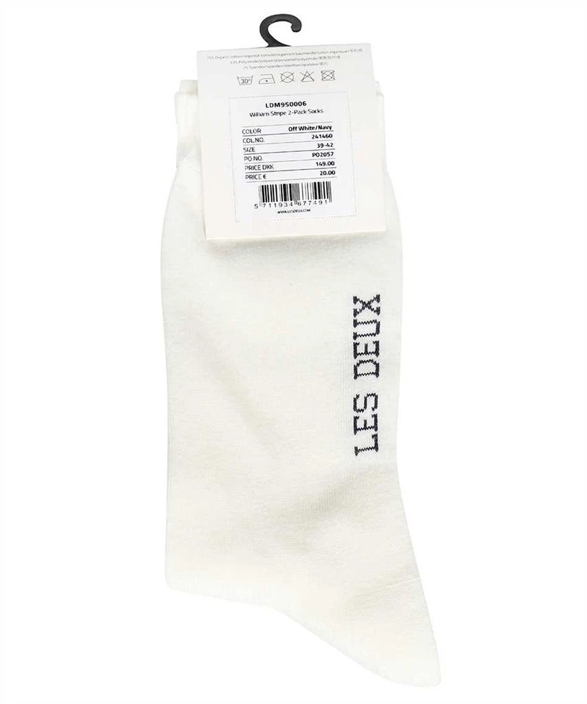 LES DEUX LOGO COTTON BLEND SOCKS 2
