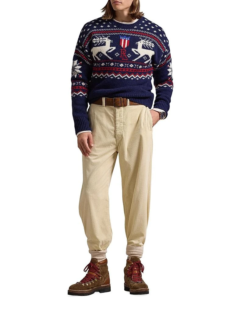 Ralph Lauren Deer-Jacquard Wool Sweater 2