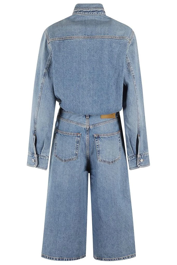 HAIKURE Haikure Denim Culotte Jumpsuit 2