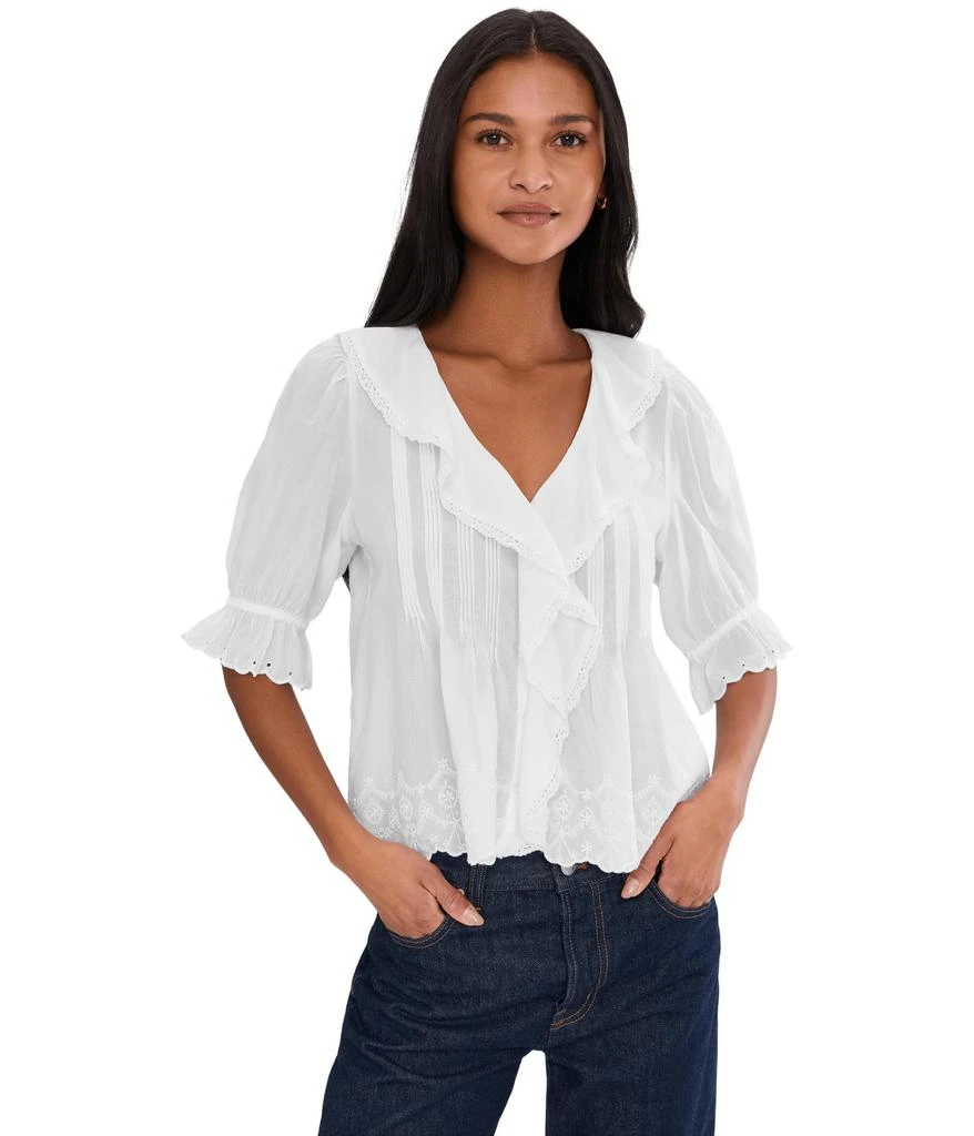 Madewell Kelly Top - Embroidery
