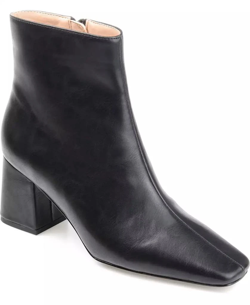 Journee Collection Women's Haylinn Block Heel Dress Booties 1