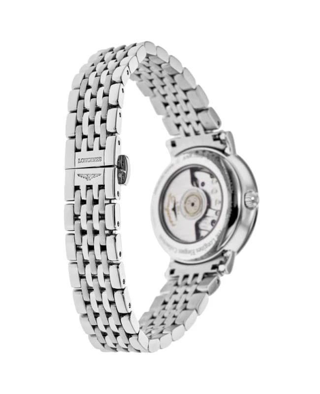 Longines Longines Elegant Automatic Mother of Pearl Dial Diamond Stainless Steel Women's Watch L4.310.0.87.6 4