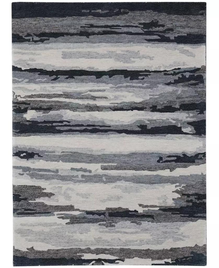 Amer Rugs CLOSEOUT! Abstract ABS-6 Onyx 5' x 8' Area Rug
