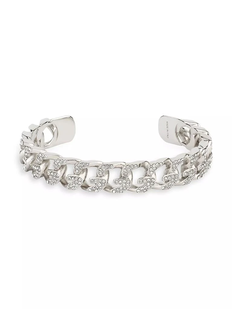 Givenchy G Chain Bracelet In Metal With Crystals 1