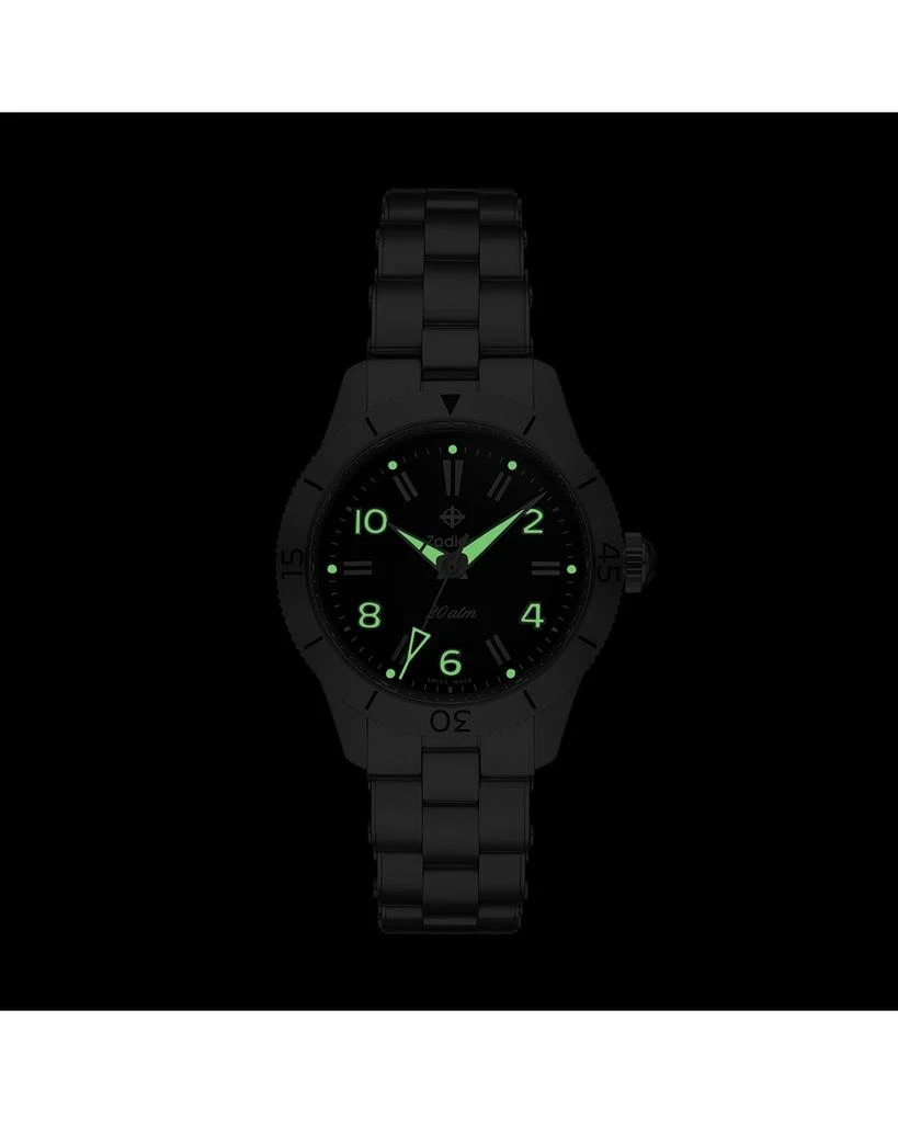 ZODIAC Men's Ref. 691 Manual Wind Stainless Steel Bracelet Watch 5