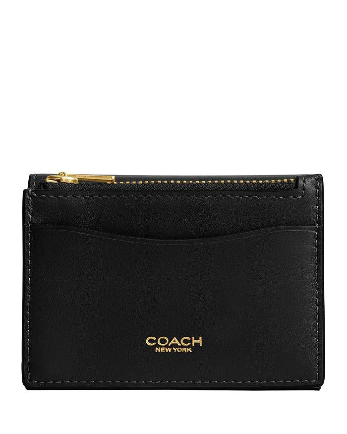 Coach Essential Mini Card Holder Leather Wallet 4