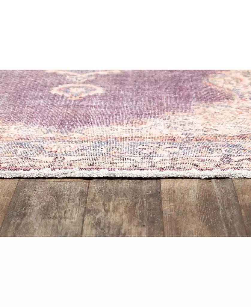 Momeni Helena HEL-5 Plum 2'6" x 10' Runner Rug 3