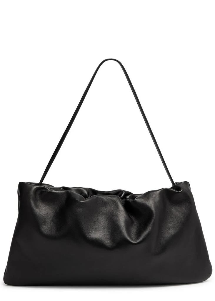The Row Bourse XL leather shoulder bag 1