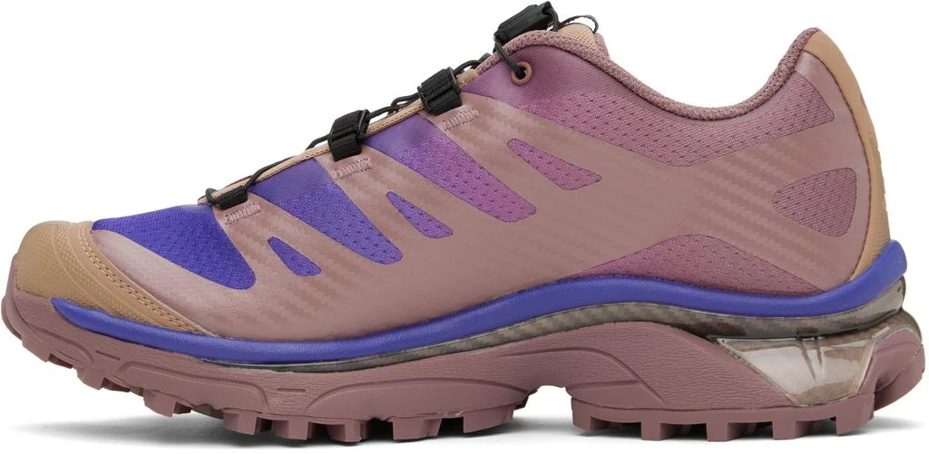 Salomon Purple & Brown XT-4 OG Sneakers 3