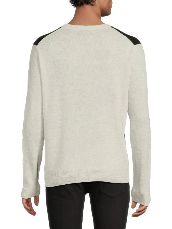 TRUTH BY REPUBLIC Colorblock Cashmere Sweater 2
