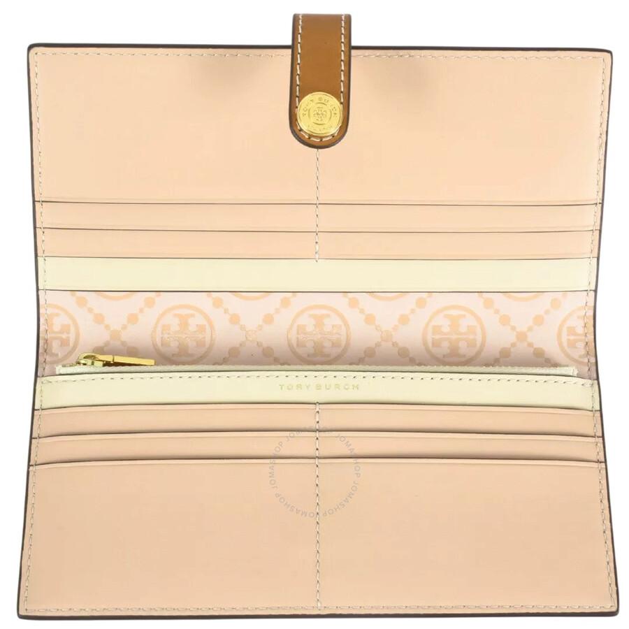 Tory Burch Monogram Zipped Leather Wallet